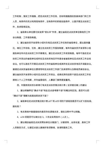 扶贫自查报告