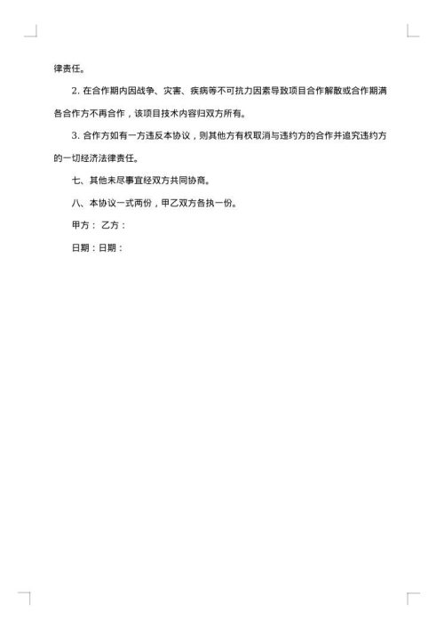 APP软件技术开发合同