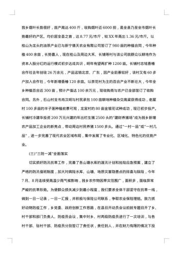 政府实习工作总结
