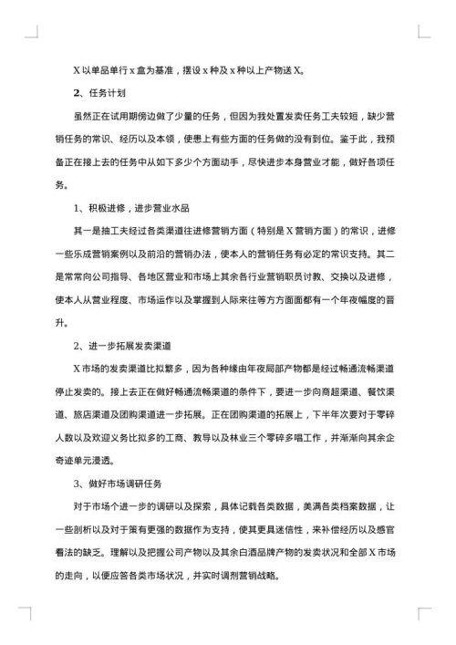 2025年客服试用期工作总结范文