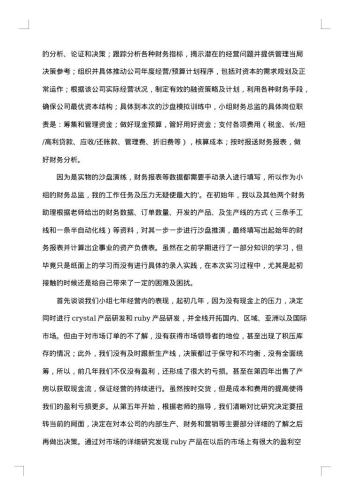 财务总监工作个人总结