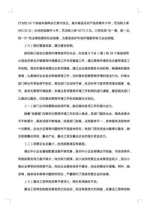 问题整改报告