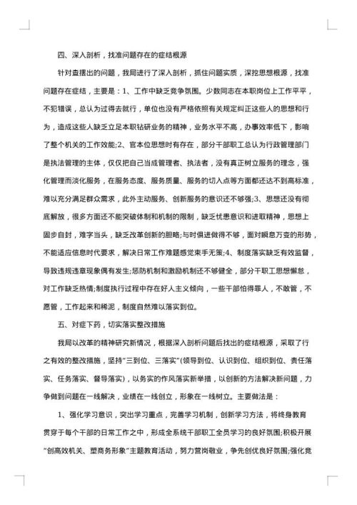 自查自纠整改报告【七篇】