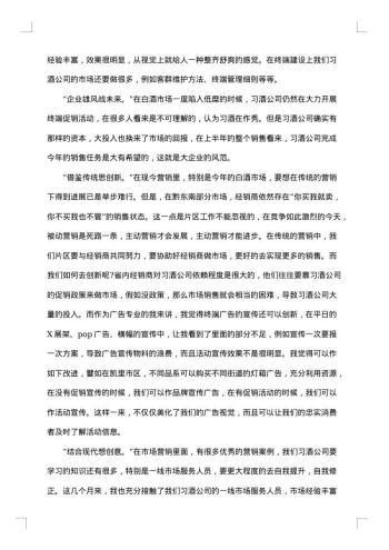 20xx年公司试用期工作总结范文