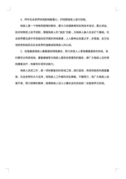 村扶贫工作总结