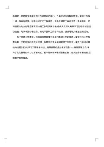 20xx年度税务工作总结