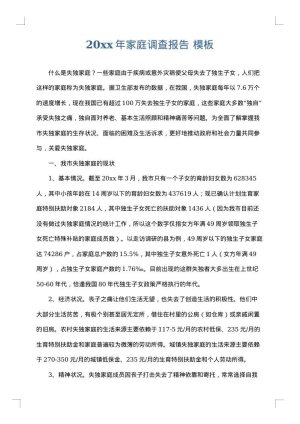 2025年家庭调查报告