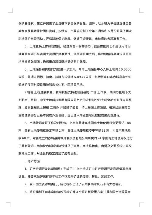 国土个人工作总结2025年