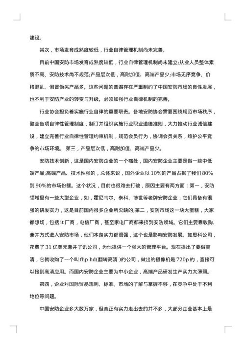 it市场调研报告范文