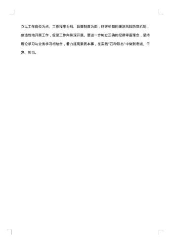 述责述廉报告