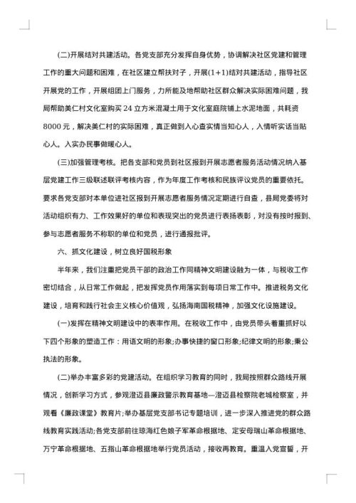 国税思想政治工作总结