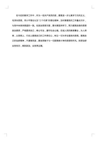 师德自查报告