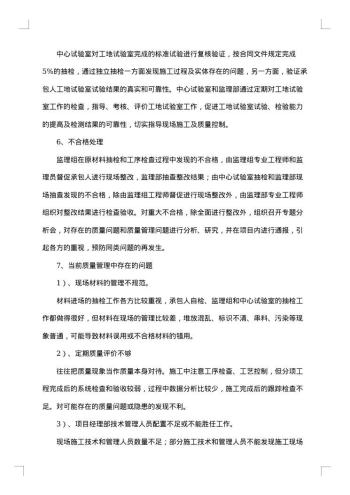 项目管理工作报告