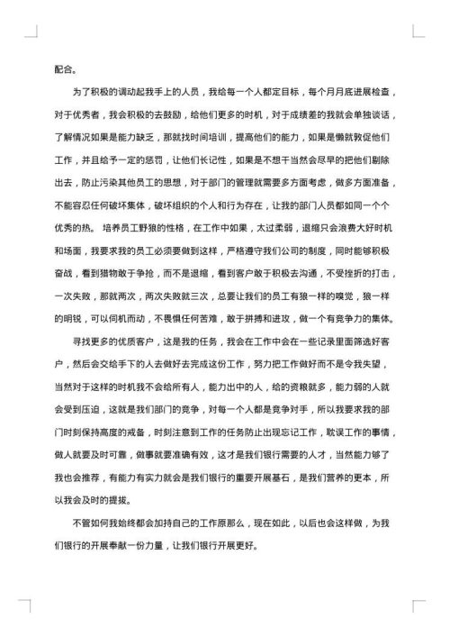 商业银行客户经理年终总结