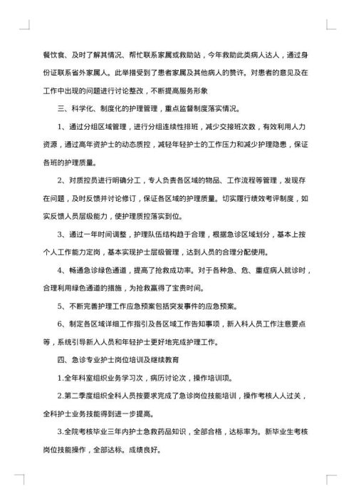 自检自查报告
