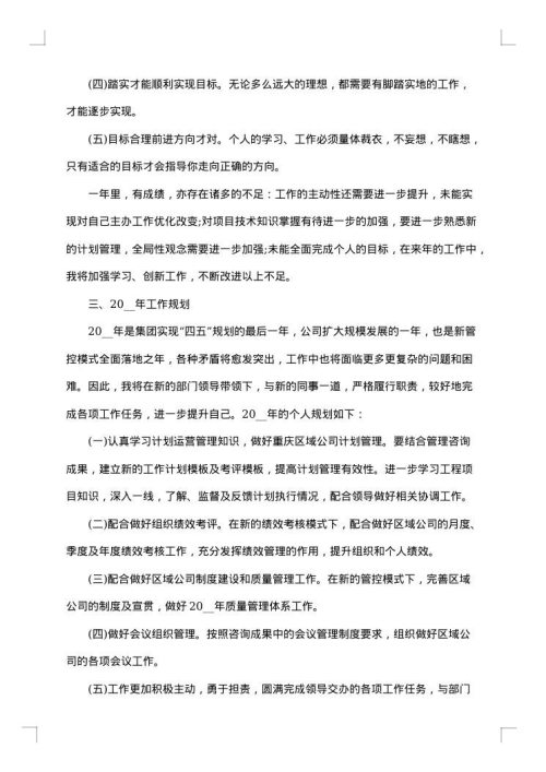 公司个人年度工作总结