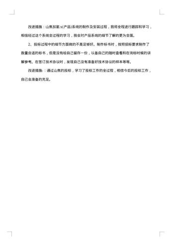 业务员试用期个人工作总结