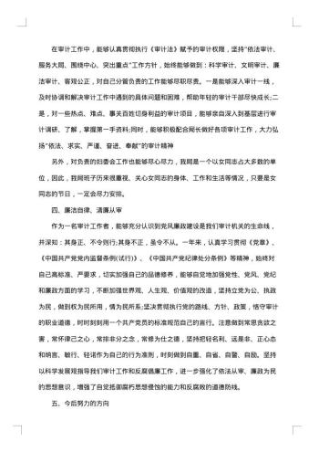 公司财务审计年终工作总结