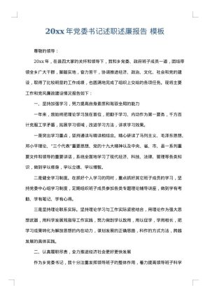 2025年党委书记述职述廉报告