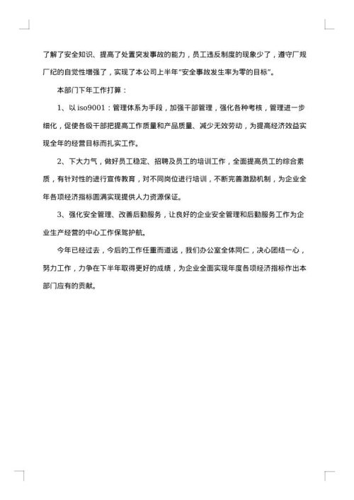 2025年办公室个人工作总结范文