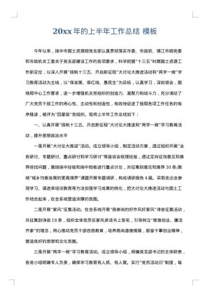 2025年的上半年工作总结