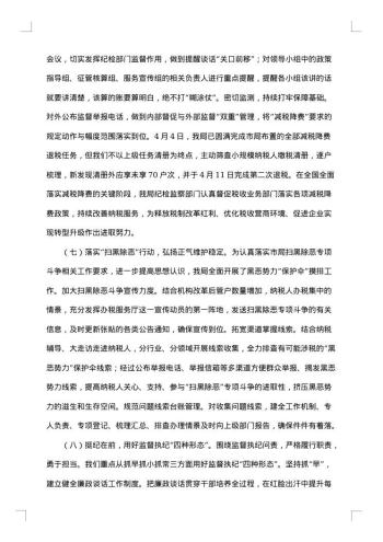述责述廉报告