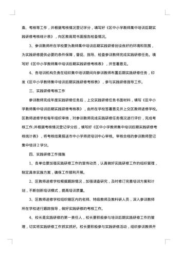 精选培训研修方案