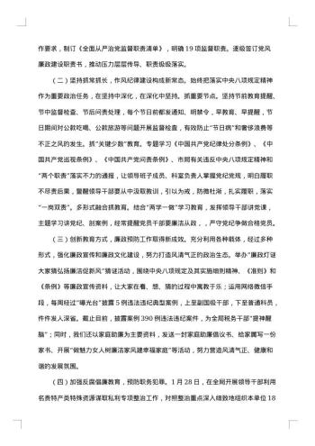 述责述廉报告