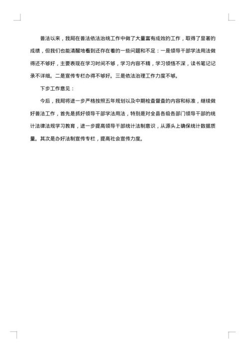 统计工作自查报告