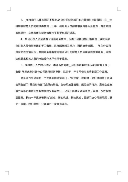 2025年财务个人年终总结范文