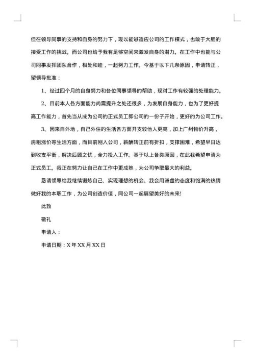 设计师转正工作申请总结范文