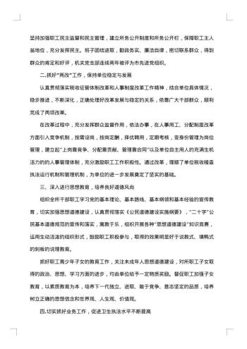 企业税务自查报告