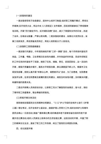 医生党员工作总结