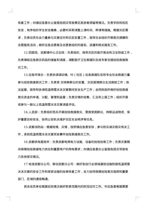 2025年冰冻天气应急预案