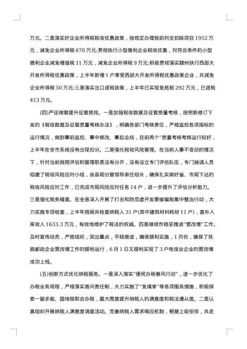 税务员工作总结范文