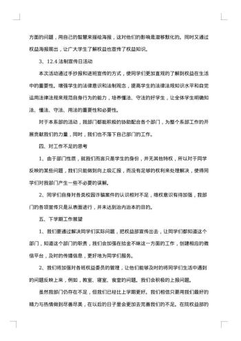 大学团总支工作总结