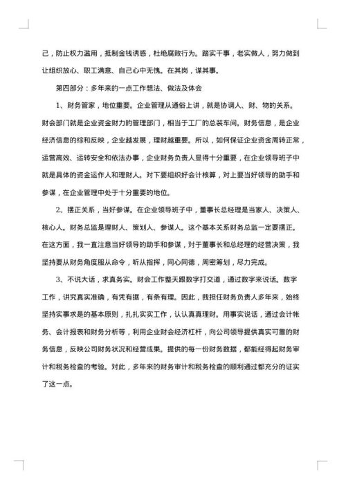 2025年财务总监年终个人总结