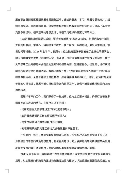 国税思想政治工作总结