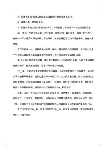 销售人员年终工作总结700字