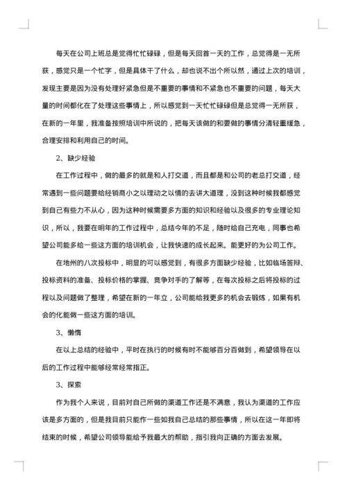 总结报告格式范文