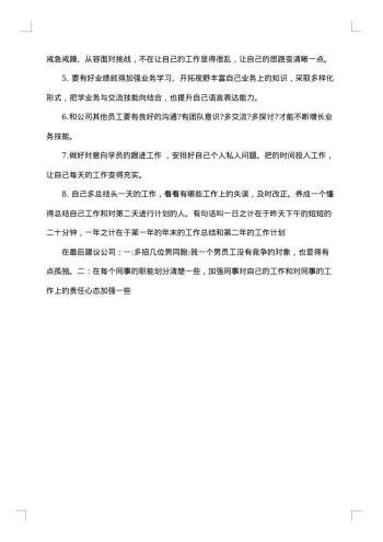 销售员个人工作总结范文