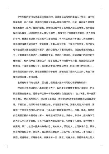 报告格式范文