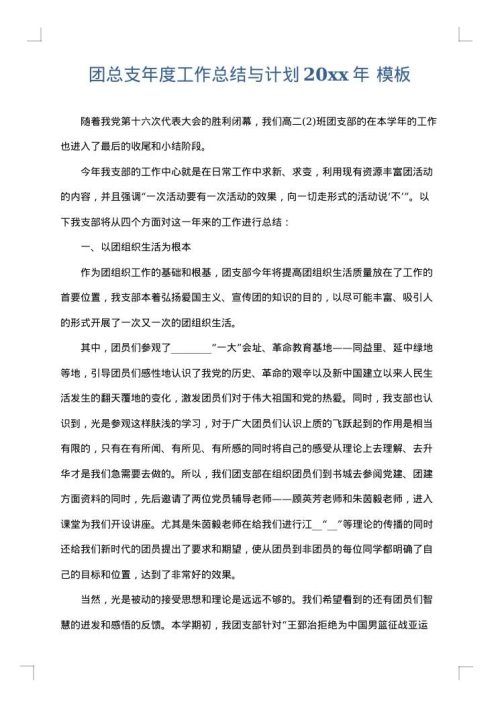 团总支年度工作总结与计划2025年