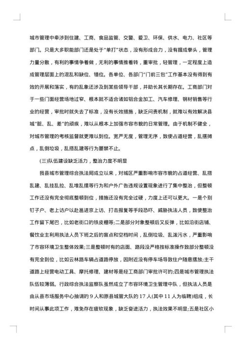 环境调研报告集锦