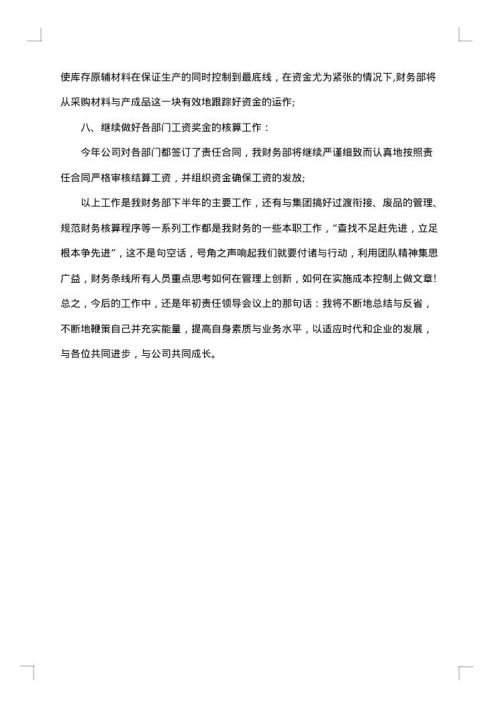 2025年财务会计个人年终工作总结范文