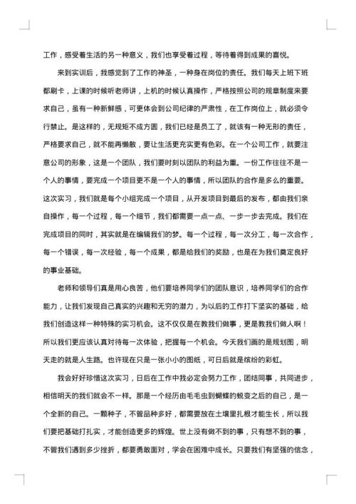 计算机专业实习报告