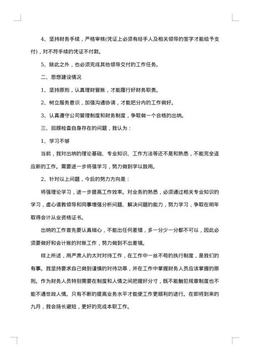 应付会计工作总结