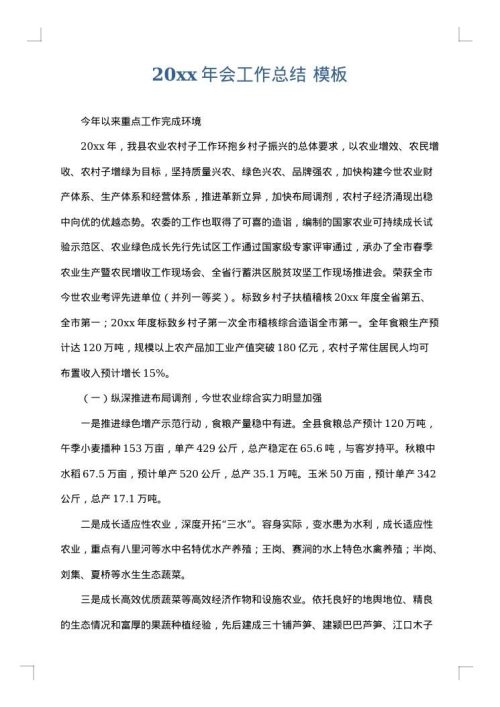 2025年会工作总结