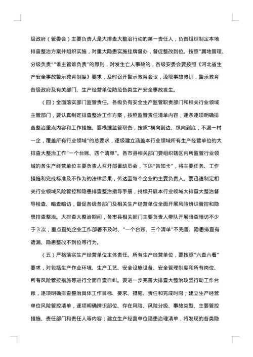 排查整改方案
