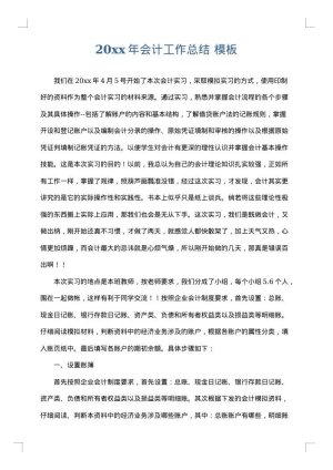 2025年会计工作总结